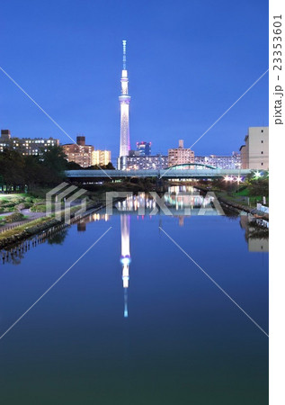 逆さツリーの夜景 23353601