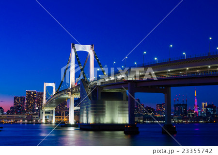 レインボーブリッジ（夜景） 23355742