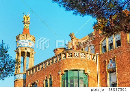 Exterior of former Hospital de Sant Pau, Barcelona 23357592