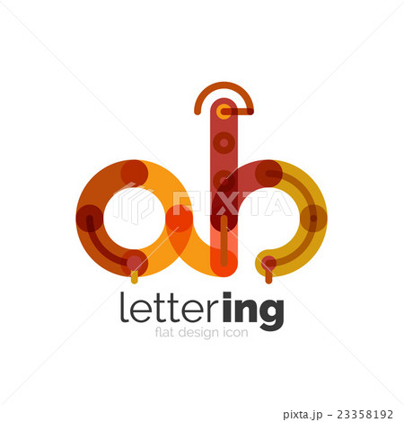 Letter logo business icon Letter logo business icon 23358192