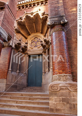 Portal of Church near Hospital de Sant Pau Portal of Church near Hospital de Sant Pau 23358629