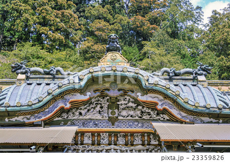 日光東照宮拝殿風景 日光東照宮拝殿風景 23359826