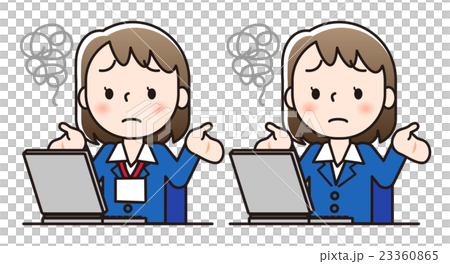 Female staff - Personal computer 23360865