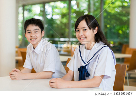 中学生、キャンパスライフ 中学生、キャンパスライフ 23360937