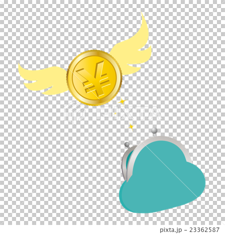財布から羽ばたくお金 財布から羽ばたくお金 23362587