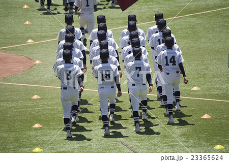 高校野球 入場行進 23365624