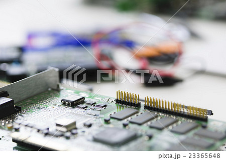 基盤　基板　パソコン　ビジネス　テクノロジー　オフィス　電子部品　半導体 23365648