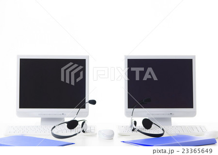 オペレーター テレフォンアポインター コールセンター パソコン インカム ビジネス オペレーター テレフォンアポインター コールセンター パソコン インカム ビジネス 23365649