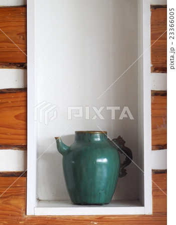 green ceramic vase jar vintage retro style green ceramic vase jar vintage retro style 23366005