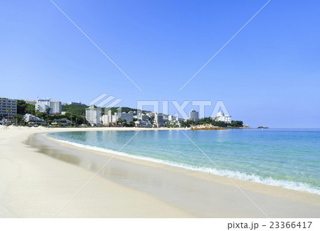 和歌山県・南紀白浜・白良浜 23366417