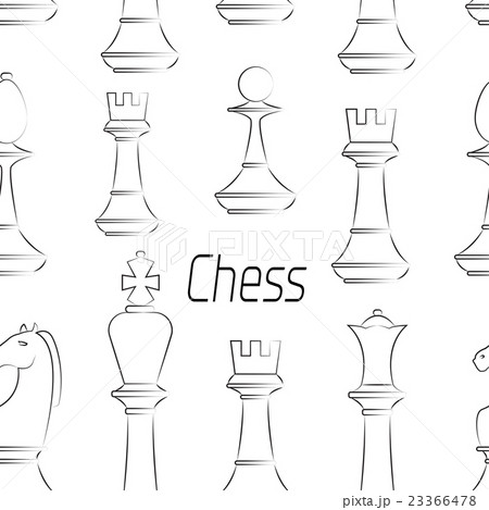 Chess board. Game. Pattern 23366478