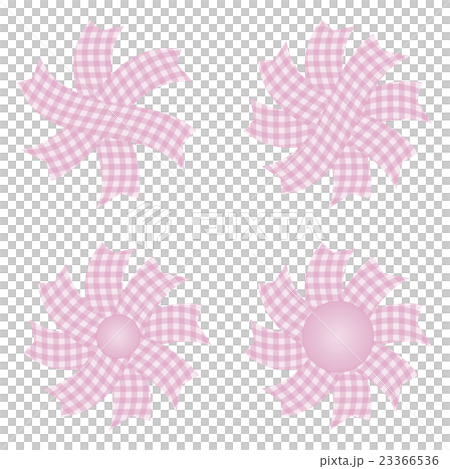 Ribbon check pattern parts - Stock Illustration [23366536] - PIXTA