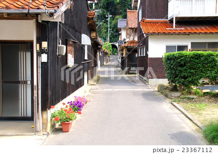 漁村風景----鷺浦（島根半島） 23367112