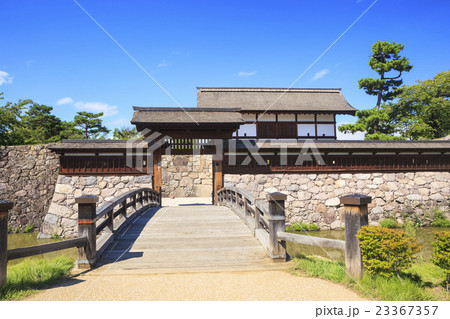 松代城の太鼓門　長野県長野市松代町 23367357