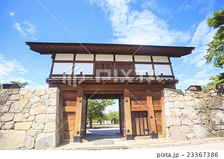 松代城の太鼓門 長野県長野市松代町 松代城の太鼓門 長野県長野市松代町 23367386