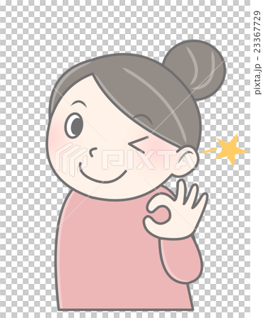 女性眨眼 23367729
