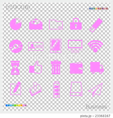 ビジネス ピクトサイン 記号 マーク アイコン 23368167