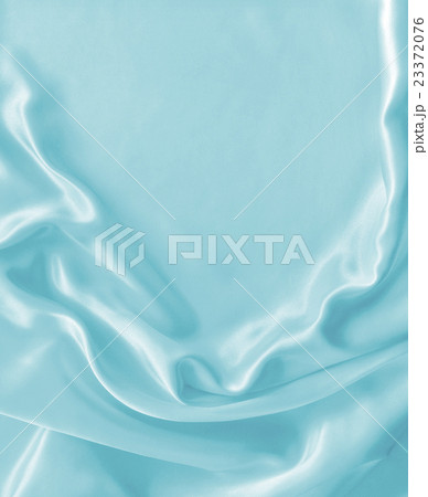 Smooth elegant blue silk or satin as background 23372076