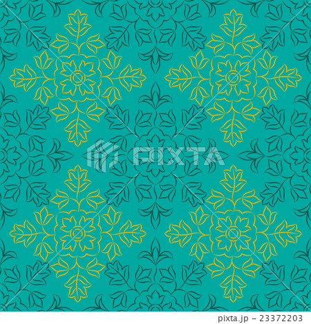 Indian Floral Pattern 23372203