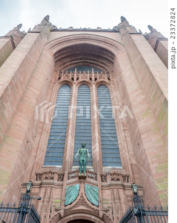 Exterior architecture of Liverpool cathedral 23372824