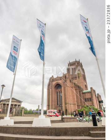 Exterior architecture of Liverpool cathedral 23372836