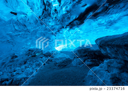 Crystal ice cave, Iceland 23374716