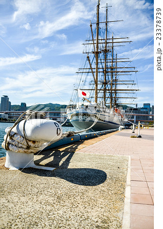 日本丸と神戸市街 日本丸と神戸市街 23378739