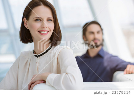 Loving couple relaxing together with joy Loving couple relaxing together with joy 23379214