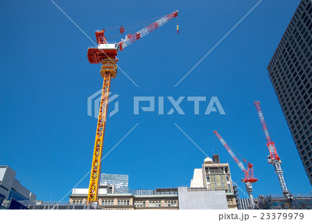 ビル建設現場 23379979