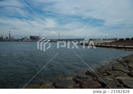 東播磨港の風景 兵庫県加古川市別府町港町 の写真素材 2336