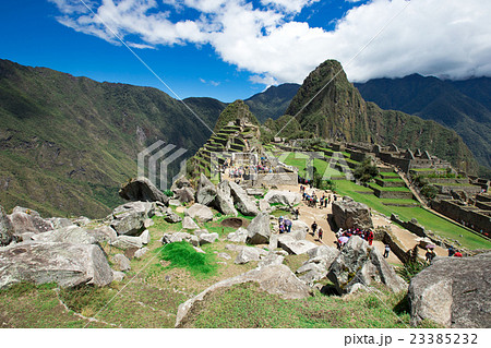 Machu Picchu, a UNESCO World Heritage Site 23385232