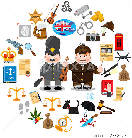 Policeman and Sherlock Holmes Policeman and Sherlock Holmes 23386279