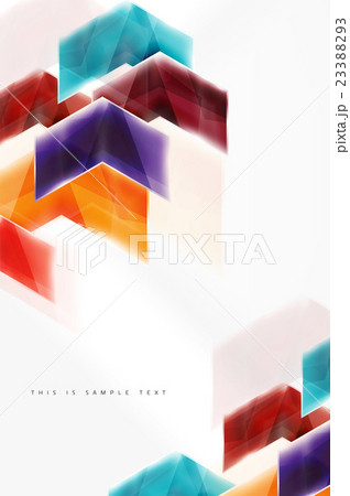 Glass glossy arrow motion background 23388293