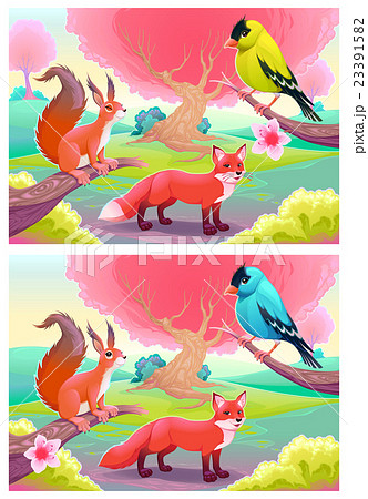 Spot the differences Spot the differences 23391582