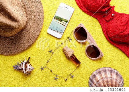 items for summer vacation 23391692