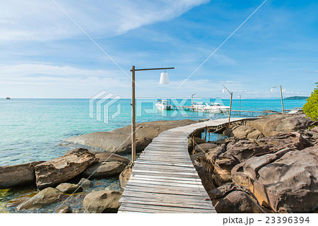 Vacations And Tourism Concept. Tropical Resort. Vacations And Tourism Concept. Tropical Resort. 23396394