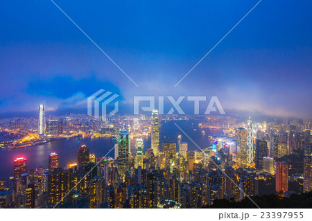 Hong Kong at night 23397955