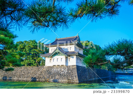Beautiful Imperial Palace in Tokyo, japan Beautiful Imperial Palace in Tokyo, japan 23399870