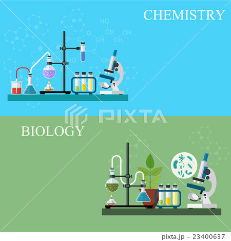 Biology and Chemistry laboratory workspace 23400637