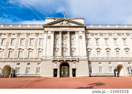 ロンドン バッキンガム宮殿の写真素材