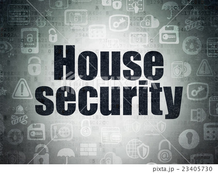 Security concept: House Security on Digital Data 23405730