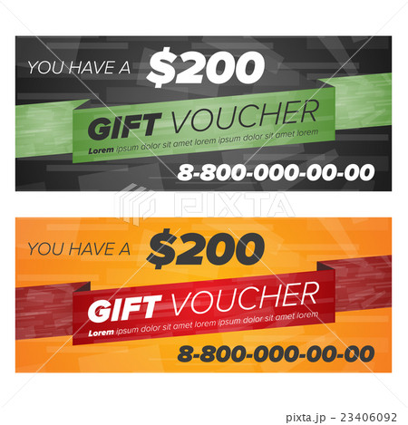 Gift voucher design Gift voucher design 23406092