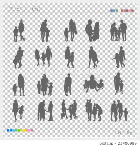 Family People Silhouette 23406989