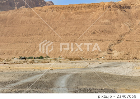 road in the desert road in the desert 23407059