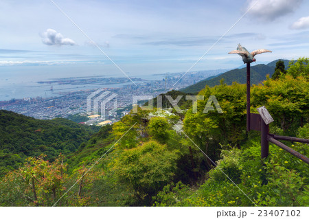 Kobe City in Mount Rokko 23407102