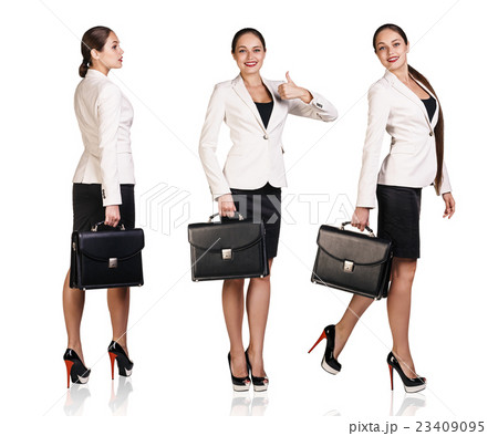 Set of young businesswoman Set of young businesswoman 23409095