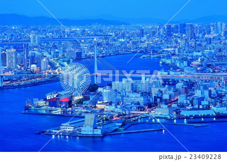 大阪夜景 23409228