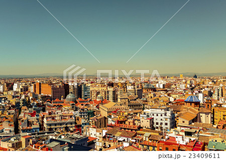 aerial view of Valencia, Spain 23409611