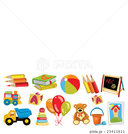 Kindergarten Play and study Vector images 23411611