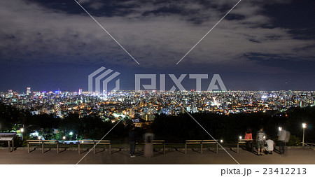 旭山記念公園からの札幌夜景 旭山記念公園からの札幌夜景 23412213